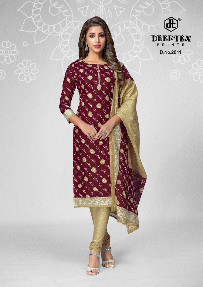 Deeptex Classic Chunaris 28 Bandhani Wholesale Cotton Dress Materials
